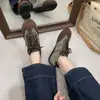 Zapatos de Entrenamiento Alemanes de Suela Plana con Bloques de Color para Mujer Zapatos de Mujer 2026 Nuevo Otoño Más Vendidos Zapatos Deportivos Casuales Estilo Retro Universitario Zapatos de Skate para Mujer