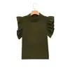 Roupas Femininas Transfronteiriças Primavera 2026 Moda Europeia e Americana Casual Malha Decorativa em Camadas Colete de Gola Alta para Mulheres B22609