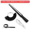 Cinturón Medidor de Circunferencia del Dedo Anillo Usuk Stick Grado Británico Mido Grado de Hong Kong Anillo Anillo Anillo de Boda Anillo de Número Juego de Cuatro Piezas