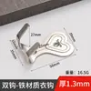 Gancho de Roupa Sólido de Aço Inoxidável Gancho de Casaco Rack de Gancho para Armazenamento de Roupas Gancho Único Gancho de Pendurar Roupas para Cozinha Banheiro