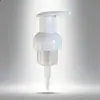 Branco 40 Dentes Bomba de Espuma Fábrica Mola Externa Cabeça de Bomba de Espuma Álcool em Gel Cabeça de Bomba de Plástico Pistola de Spray de Plástico em Estoque