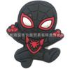 Série Homem-Aranha sapatos com buraco fivela de sapato flor PVC decorativa removível fivela de sapato transfronteiriço spot Amazon estouro