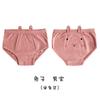 N007 Ropa interior para niños al por mayor solo una ropa interior para niños animal con orejas tridimensionales triángulo algodón ropa interior para niñas