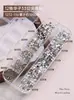 K9 Hua Zi Uña Cortada Arte de Uñas Diamante Puntiagudo Joyería Diamante Redondo Blanco Brillante Tamaño Mixto Bola de Diamante Relleno de Uña de Diamante Diamante