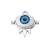 Colgante Retro Ojo del Diablo Aleación Diamante Ojo de Palma Estrella de Cinco Puntas Amor DIY Accesorios de Joyería Hechos a Mano