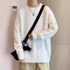 Suéter de Moda para Hombre 2024 para Principios de Otoño e Invierno, Tejido Trenzado Holgado, Prendas de Punto para Pareja, Marca de Moda para Mujer, Abrigo de Hombre
