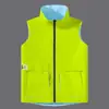Chaleco Reversible para Hombre y Mujer Primavera y Otoño Delgado 2025 Talla Grande Ropa Juvenil Cuello Alto Transpirable Moda Casual Chaqueta Top