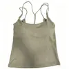 Camisole de Alça Dupla Estilo Novo Puro Desejo para Mulheres, Camada Base Sexy com Bojos, Lingerie Costurada com Costas Bonitas para Mulheres