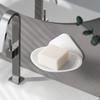 Estante de almacenamiento de cocina Zhenxin estante de almacenamiento estante para jabón de baño sin perforaciones montado en la pared escurridor caja de jabón para inodoro