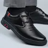 [100% couro bovino] terno de processamento especial para liquidação sapatos de couro masculinos sola grossa sapatos de couro autêntico sapatos masculinos sapatos de pai