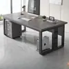 Escritorio Individual para Computadora Escritorio de Oficina Mesa para Gerente Comercial Estilo Simple Moderno Mesa y Silla Mesa Espesa para Capacitación de Empleados