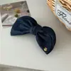 Pinza de Pelo de Lazo de Alta Gama Coreana para Mujer, Adecuada para Peinados Recogidos, Pinza de Tiburón para Cabello Semirecogido, Accesorio para el Cabello de Otoño e Invierno con un Tacto Premium