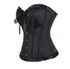 Body de Botones Jacquard con Lazo para Mujer Transfronterizo Sexy Ceñido a la Cintura Moldeador Corporal Adelgazante Corsé Corsé con Ballenas