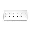 Zibo Barbacoa Acero Inoxidable Caja de Humo Caja de Tocino Herramientas para Barbacoa al Aire Libre Caja de Madera de Frutal Caja de Fósforos para Barbacoa