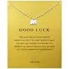 Collar de Ancla Brújula de Amistad de Lujo Ligero Transfronterizo Diseño de Nicho Versátil Cadena para Clavícula Joyería de Regalo para Parejas Mujeres