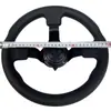 Acessórios para Karting de Motocicleta Elétrica de Quatro Rodas DIY 32-42CM Caixa de Direção Coluna de Direção Volante Barra de Direção Junta Esférica