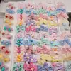 Pinzas para el pelo de dibujos animados con lazo de encaje estilo coreano, pinzas laterales para niños, accesorios para el pelo de princesa, pinzas para el flequillo de niñas, venta al por mayor