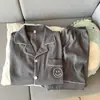 Conjunto de Shorts de Algodón Nube de Verano para Hombre, Estilo Delgado, Ropa Casual Sencilla para Adolescentes, Se Puede Usar Afuera, Conjunto de Ropa para el Hogar