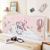 Nueva Funda de Cabecero de Dibujos Animados, Funda Suave para Niños Estilo Princesa, Protector de Cabecero Extraíble y Lavable, Personalizable