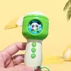 Chaveiro de Microfone Divertido Infantil Novo Criativo Transfronteiriço Microfone Gravável Multifuncional Pingente de Brinquedo Educacional