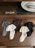 Calcetines Cortos para Niñas, Nuevo Estilo Otoño e Invierno, Calcetines de Algodón de Moda Estilo Coreano para Bebés, Calcetines Sin Costuras para Niños Mayores, Calcetines de Caña Corta para Niñas