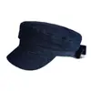 Boné de Baseball Série Laço em Jeans Europeu e Americano para Mulheres, Boné Bico de Pato Outono e Inverno, Boina Elegante, Boné Marinho Versátil, Tendência