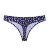 Tanga Transpirable de una Pieza con Estampado Floral Sexy de Cintura Media para Niñas, Comercio Exterior Transfronterizo de Amazon, Cómodo