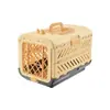 Caja Transportadora para Mascotas Orejas de Gato, Portátil, Transpirable, Anti-Escape, Jaula de Viaje para Gatos, Suministros al por Mayor para Transportadora de Coche