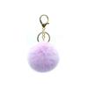 Llavero de Peluche Bola de Pelo Imitación Piel de Conejo Rex Llavero de Coche Colgante Bola de Pelo Accesorios de Joyería para Equipaje Mochila