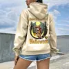 Moletom com Capuz Estampa de Caveira Transfronteiriça Filme Comércio Exterior Amazon Temuwish Atacado