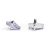 Brincos de Pipoca de Titânio F136 Zircônia 5A Unhas de Lábio e Nariz Corpo de Liga de Titânio G23 Joias para Piercing Acessórios para Unhas de Osso da Orelha