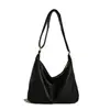 Bolsa Tote de Ombro Grande Capacidade Estilo Relaxado e Preguiçoso para Mulheres 2026 Nova Estilo Coreano Simples e Versátil Bolsa Casual Feminina