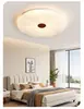 Lámpara de Techo LED para Dormitorio, Lámpara Sencilla para Dormitorio del Hogar, Luminaria Estilo Crema, Lámpara Redonda Moderna y Elegante Creativa Famosa en Internet
