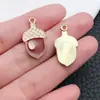 Set Mixto de 20 Piezas de Festival de la Cosecha de Acción de Gracias Gota de Aceite Espigas de Trigo Espantapájaros Calabaza Hongo Colgantes de Aleación Accesorios para Joyería DIY