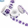 Cinta con huella de mascota, collar de tracción, lazo, hilo, collar de tela para mascotas, accesorios para prendas de vestir