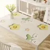 Tapete de mesa impermeável e à prova de óleo com textura de couro sintético para uso doméstico, Tapete de mesa de PVC estilo expansão 3D, Protetor de toalha de mesa