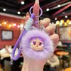 Muñeca de Peluche Popular Creativa Llorona Llavero Colgante de Arena Líquida Pop Mart Juguete de Moda Botella de Aceite Decoración para Llave de Coche