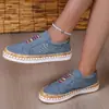 Comercio exterior transfronterizo talla grande otoño 2026 nuevos zapatos planos para mujer, zapatos casuales versátiles de moda, sin cordones, con diseño calado