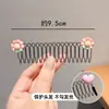 Herramienta de Peinado para Niñas, Pinzas para el Cabello Infantiles, Peines para Niñas Pequeñas, Pasadores para la Parte Trasera de la Cabeza, Accesorios para el Cabello de Bebé para la Frente