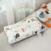 Almofada de Veludo Feijão Conforto Algodão Desenho Animado Infantil Comércio Exterior Puro Algodão Lavável à Máquina Almofada de Soneca para Jardim de Infância Núcleo Venda por Atacado