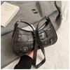 2025 Diseño Nicho Bolso de Mujer Bolsos Transfronterizo Moda de Alta Gama Bolso de Axila Nuevo Otoño e Invierno Coreano PU Bolso Casual