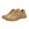 Zapatos de trabajo ligeros y transpirables de corte bajo para hombre con puntera de acero, anti-aplastamiento, anti-perforación, puntera de plástico aislante, tejido fly-knit, zapatos de seguridad para el trabajo