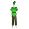 Abrigo de elfo verde de Peter Pan para cosplay, abrigo de escenario de Halloween en Amazon