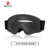 BOLLFO en stock Gafas para Casco de Motocross para Niños Antivaho Gafas de Esquí para Exteriores a Prueba de Viento Gafas para Montar