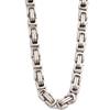 Hip-hop europeo y americano industria pesada cadena gruesa dominante acero de titanio cadena imperial pulsera collar exagerado versátil para hombres y mujeres cadena para el cuello