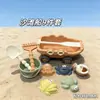 Juguetes de Playa para Niños Cubo de Helado Juego Completo Reloj de Arena Jugando en el Agua Excavación de Arena Juego de Cubo y Pala Juguetes de Playa Venta al por Mayor