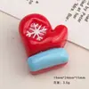 Accesorios de Resina DIY de Dibujos Animados Joyería Engrosada 16 Pegamento de Crema Navideño Pasadores Fundas para Teléfonos Móviles Hebillas de Zapatos Llaveros