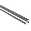 Lámpara de gabinete trasero para tarjetas de 18 mm tipo hebilla sin ranuras, luminosa por ambos lados, para mueble bar, librero, vitrina, armario para ropa, lámpara de pie