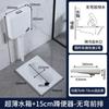 Guangdong Modelo Delgado con Curva 20cm 18cm Sin Curva 15cm 13cm Tipo Sifón Tubería Grande Inodoro de Sentadilla Venta al por Mayor
