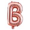 Balões de Alumínio de 16 polegadas com Letras em Inglês, Artigos de Festa de Alumínio, Balões para Casamento e Aniversário, Animais de Desenho Animado no Atacado